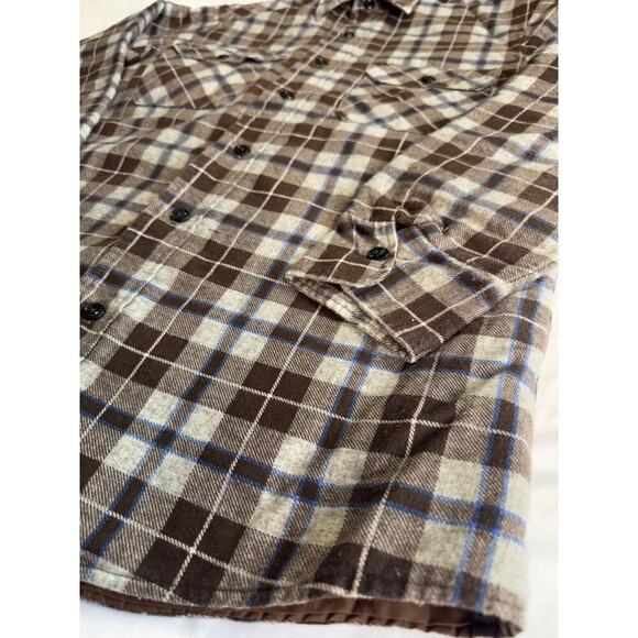 Vintage Sears Plaid Button Down Shirt| Made In The USA - Picture 3 of 9